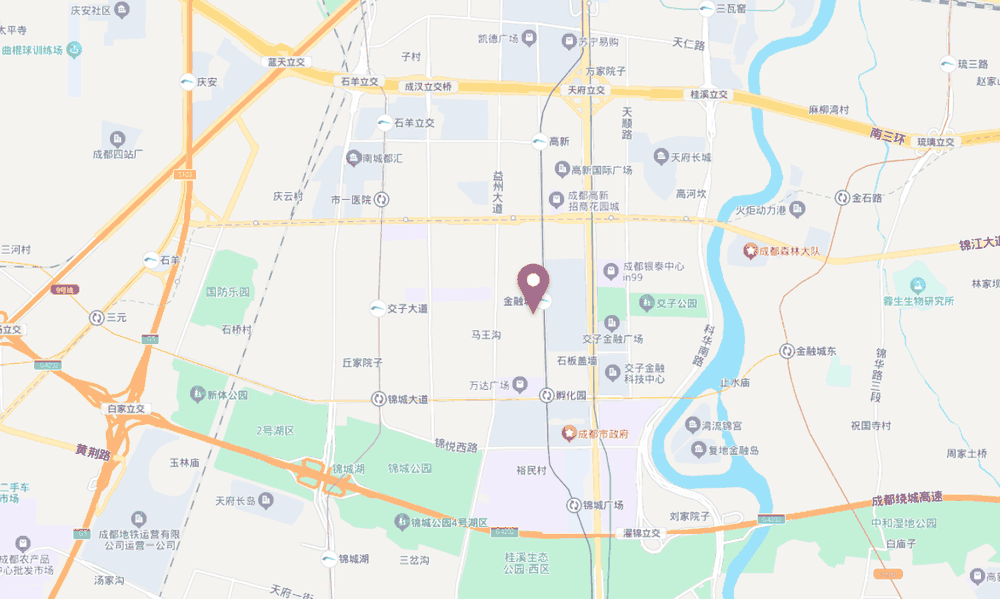 中国华商金融中心位置地图